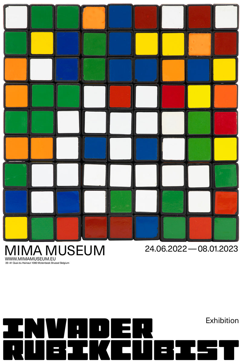 INVADER RUBIKCUBIST - Posters