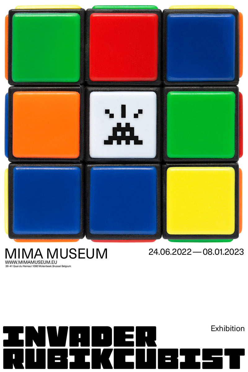 INVADER RUBIKCUBIST - Posters