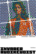 Load image into Gallery viewer, INVADER RUBIKCUBIST - Posters
